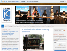 Tablet Screenshot of jubileecampaign.org